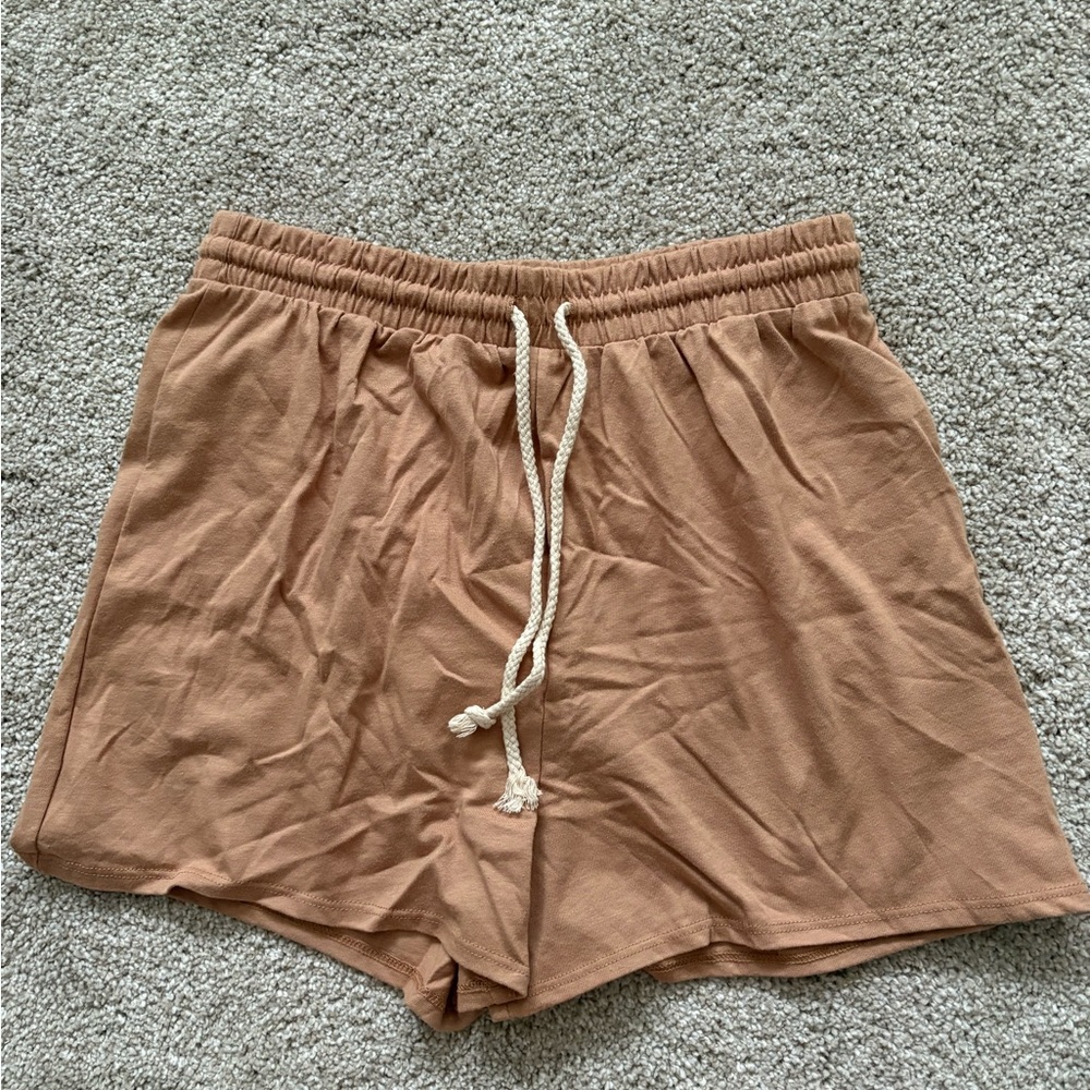 Urban Renewal Brown Athletic Shorts